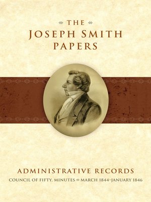 cover image of The Joseph Smith Papers: Administrative Records